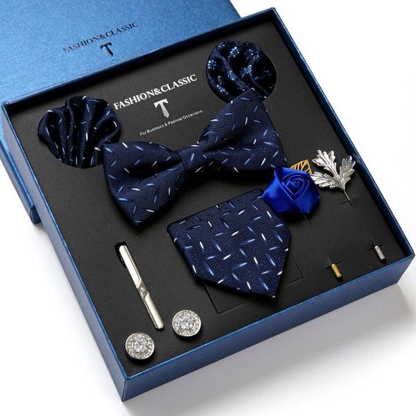 bow ties men's tie set luxury gift box silk necktie for men 8pcs inside packing, Black;gray
bow ties men's tie set luxury gift box silk necktie for men 8pcs inside packing, Black;gray