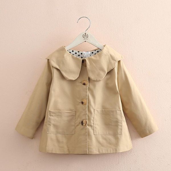 jackets baby big lapel windbreaker 2021 autumn girls' clothing children 's mid-length coat, Blue;gray
jackets baby big lapel windbreaker 2021 autumn girls' clothing children 's mid-length coat, Blue;gray