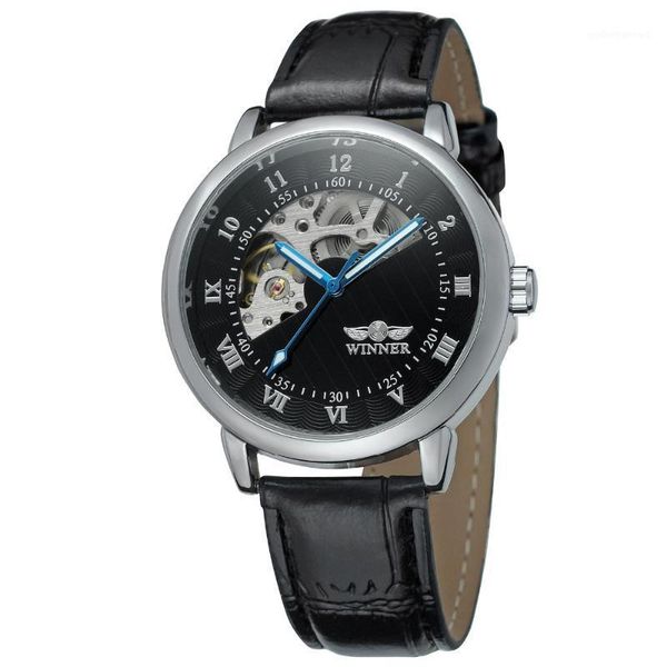 fashion mens mechanical watches luxury leather band skeleton automatic wrist watch men casual clock montre automatique homme wristwatches, Slivery;brown
fashion mens mechanical watches luxury leather band skeleton automatic wrist watch men casual clock montre automatique homme wristwatches, Slivery;brown