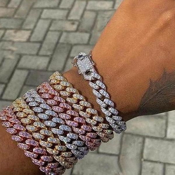 link, chain 15mm bling rhinestone hip hop cuban link bracelets for women men iced out full crystal rapper hand luxury jewelry, Black
link, chain 15mm bling rhinestone hip hop cuban link bracelets for women men iced out full crystal rapper hand luxury jewelry, Black