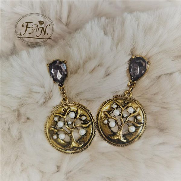 trendy limit collection retro ethnic hyperbole heavy party life wishing tree golden color water drop fashion earrings women dangle & chandel, Silver
trendy limit collection retro ethnic hyperbole heavy party life wishing tree golden color water drop fashion earrings women dangle & chandel, Silver