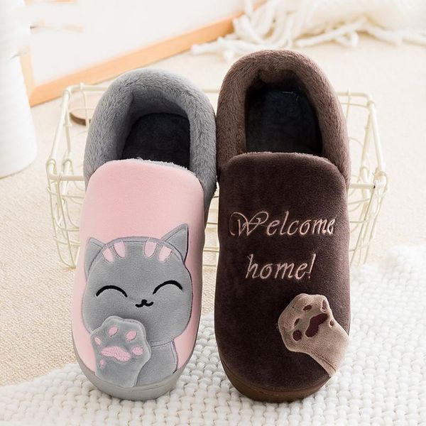 slippers winter house furry warm bedroom indoor cotton shoes cute kitten plush memory foam fur for women, Black
slippers winter house furry warm bedroom indoor cotton shoes cute kitten plush memory foam fur for women, Black