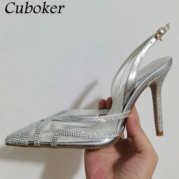 brand designer women crystal sandals pointed toe sliver ladies stiletto ankle slingback slip on pumps summer dress shoes 60% off store onlin, Black
brand designer women crystal sandals pointed toe sliver ladies stiletto ankle slingback slip on pumps summer dress shoes 60% off store onlin, Black