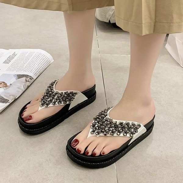 lucyever summer flip flop women casual pearl clip toe platform slippers woman comfortable anti-slip beach shoes sandals 2021, Black
lucyever summer flip flop women casual pearl clip toe platform slippers woman comfortable anti-slip beach shoes sandals 2021, Black