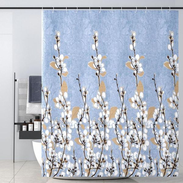 shower curtains beautiful flower printed curtain waterproof fabric polyester floral decoration blue bathroom with hook sets
shower curtains beautiful flower printed curtain waterproof fabric polyester floral decoration blue bathroom with hook sets