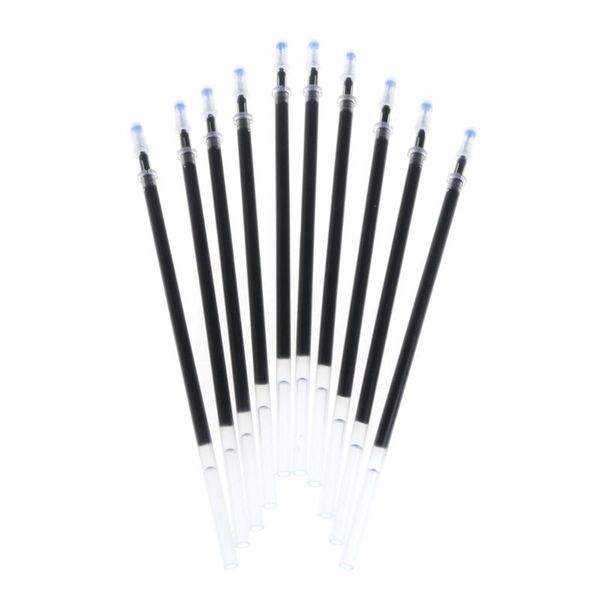 10pcs 0.38mm gel ink ballpoint pen refill black blue red stationery supply drop refills, Black;red
10pcs 0.38mm gel ink ballpoint pen refill black blue red stationery supply drop refills, Black;red