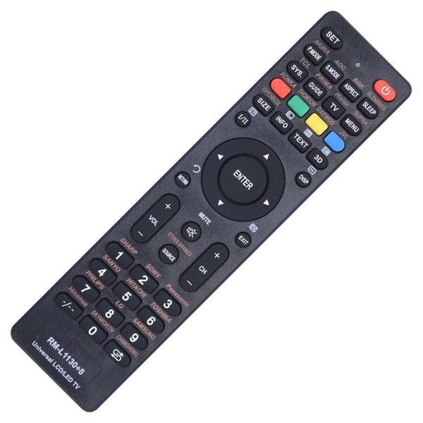 universal tv remote control rm-l1130 lcd led hd television abs plastic battery powered controller controlers
universal tv remote control rm-l1130 lcd led hd television abs plastic battery powered controller controlers