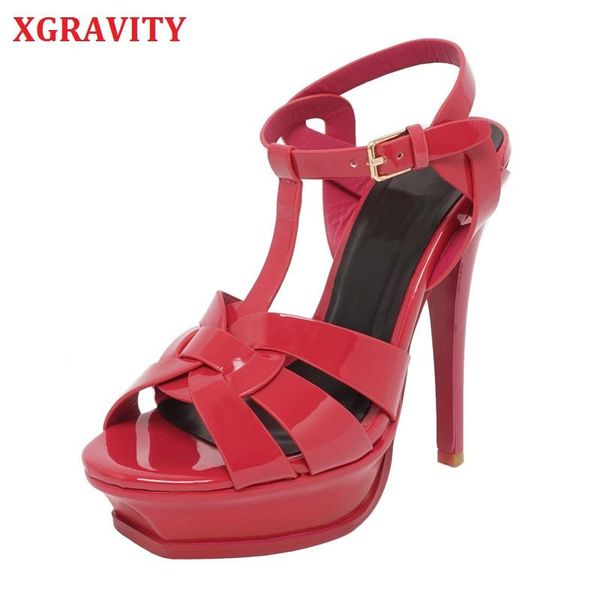 high heels sandals women genuine leather platform woman shoes fashion wedding footwear ladies party shoesb185, Black
high heels sandals women genuine leather platform woman shoes fashion wedding footwear ladies party shoesb185, Black