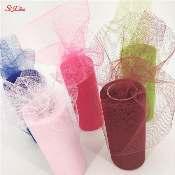 selling 15cm*22m organza tulle roll diy tutu kids queen skirts wedding party decoration fabric decorative crafts 6z flowers & wreaths
selling 15cm*22m organza tulle roll diy tutu kids queen skirts wedding party decoration fabric decorative crafts 6z flowers & wreaths