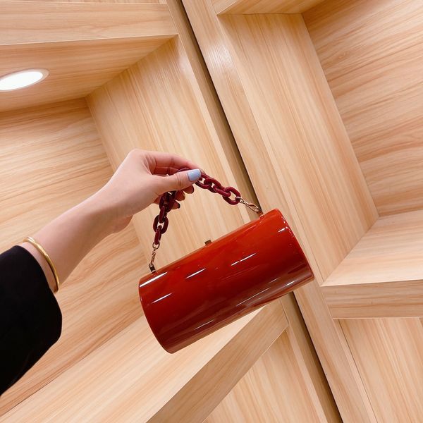vibrant colorful acrylic jewelry bag box well known design cylindrical handbag chain handle decoration dinner party style trendy lady should
vibrant colorful acrylic jewelry bag box well known design cylindrical handbag chain handle decoration dinner party style trendy lady should