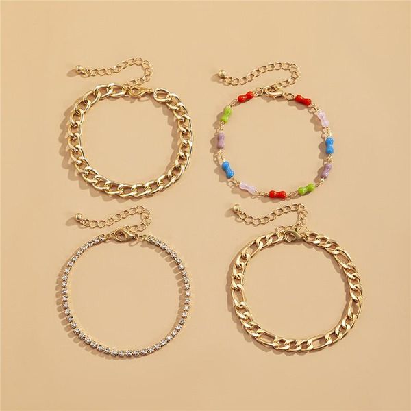 bangle colorful acrylic beaded bracelets set aluminum rhinestone tennis chain wristlets thick link bangles women party jewelry, Black
bangle colorful acrylic beaded bracelets set aluminum rhinestone tennis chain wristlets thick link bangles women party jewelry, Black