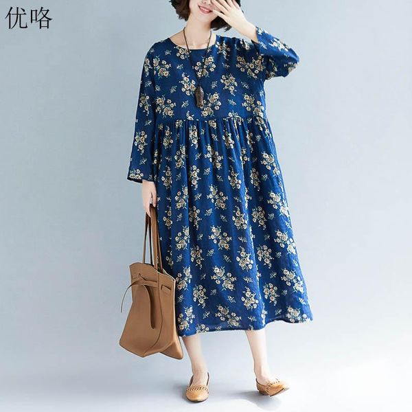 casual dresses women summer sundress plus size art print floral cotton linen long dress robe female large loose sleeve beach, Black;gray
casual dresses women summer sundress plus size art print floral cotton linen long dress robe female large loose sleeve beach, Black;gray
