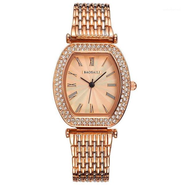 wristwatches baosaili rose gold vrouwen relogio feminino klok vrouwelijke legering horloge dames fashion casual quartz wrist watch, Slivery;brown
wristwatches baosaili rose gold vrouwen relogio feminino klok vrouwelijke legering horloge dames fashion casual quartz wrist watch, Slivery;brown