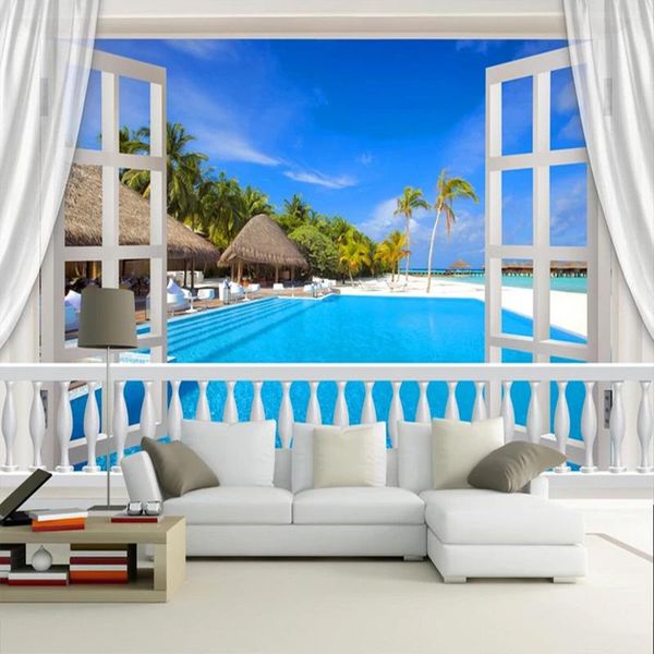 wallpapers 3d wall paper modern seaside landscape nature murals cloth living room bedroom backdrop decor covering papel de parede
wallpapers 3d wall paper modern seaside landscape nature murals cloth living room bedroom backdrop decor covering papel de parede