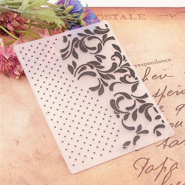 craft tools 12.7x17.8cm leaves dot embossing folders plastic bump scrapbooking diy template fondant indentation cake po card makin
craft tools 12.7x17.8cm leaves dot embossing folders plastic bump scrapbooking diy template fondant indentation cake po card makin
