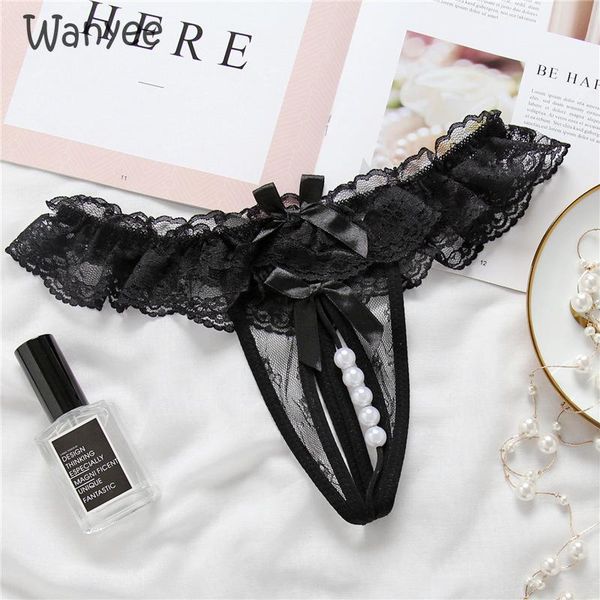 women low-rise briefs lace transparent panties lingerie lady erotic underwear perspective thong pearl large size women's, Black;pink
women low-rise briefs lace transparent panties lingerie lady erotic underwear perspective thong pearl large size women's, Black;pink