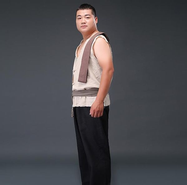 chinese shanghai cotton hemp ancient costume martial arts rickshaw driver's uniform male hitter's stage group performance, Red
chinese shanghai cotton hemp ancient costume martial arts rickshaw driver's uniform male hitter's stage group performance, Red