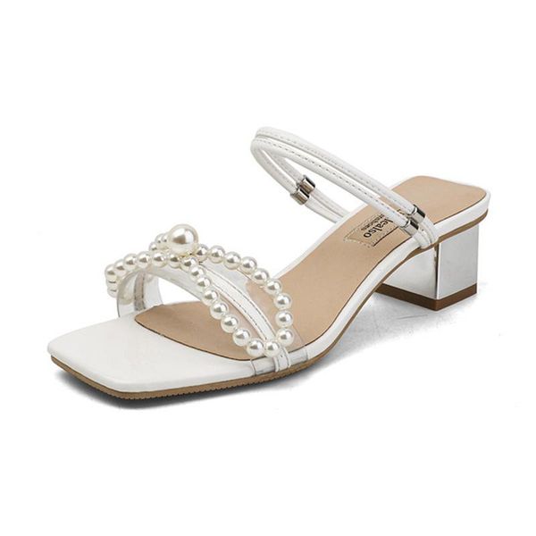 sandals square toe pearl mule heels shoe bow high heel shoes women flip flops slippers woman zapatos mujer white ac930, Black
sandals square toe pearl mule heels shoe bow high heel shoes women flip flops slippers woman zapatos mujer white ac930, Black