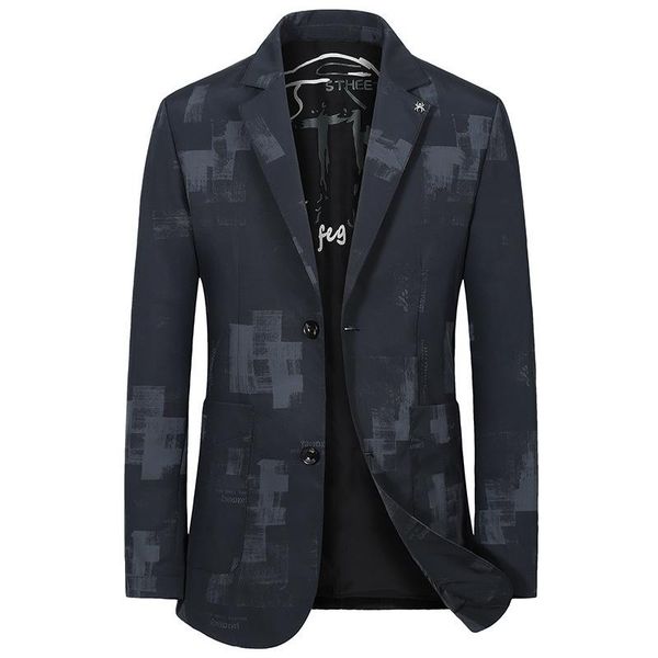 men's suits & blazers small suit coat korean fashion clothing leisure tight fitting and spring autumn in 2021, White;black
men's suits & blazers small suit coat korean fashion clothing leisure tight fitting and spring autumn in 2021, White;black