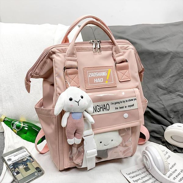 sweet ladies japanese ita backpack double waterproof kawaii women pink schoolbag for teen girls shoulder backpacks cute bagpack
sweet ladies japanese ita backpack double waterproof kawaii women pink schoolbag for teen girls shoulder backpacks cute bagpack