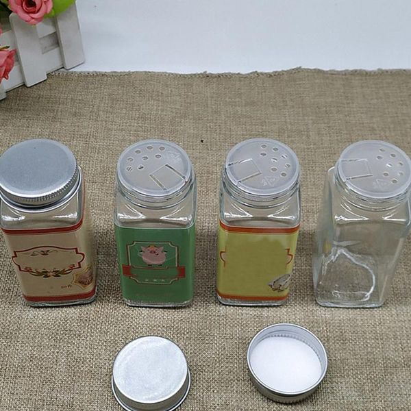 storage bottles & jars 5/10/20/30 pcs flavor container 100ml sealed moisture-proof sprinkling bottle square glass spice 50g kitchen tools 20
storage bottles & jars 5/10/20/30 pcs flavor container 100ml sealed moisture-proof sprinkling bottle square glass spice 50g kitchen tools 20