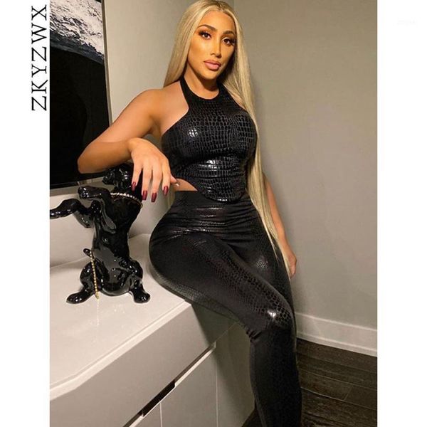 two piece dress zkyzwx pu crocodile pattern set women summer clothing crop and pant suit 2 matching sets club outfits, White
two piece dress zkyzwx pu crocodile pattern set women summer clothing crop and pant suit 2 matching sets club outfits, White