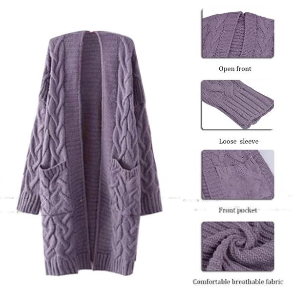 yoga outfit women cardigan knitted coat long sleeve with pocket pull femme solid crochet knitting autumn winter fashion sweater
yoga outfit women cardigan knitted coat long sleeve with pocket pull femme solid crochet knitting autumn winter fashion sweater