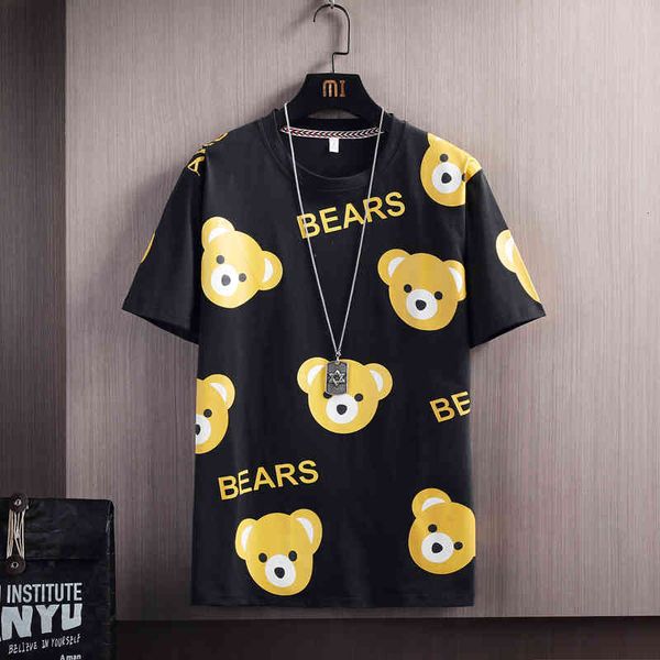 men's t-shirts summer fashion printed short-sleeved t-shirt men tees streetwear cotton tshirts male drop nknm, White;black
men's t-shirts summer fashion printed short-sleeved t-shirt men tees streetwear cotton tshirts male drop nknm, White;black