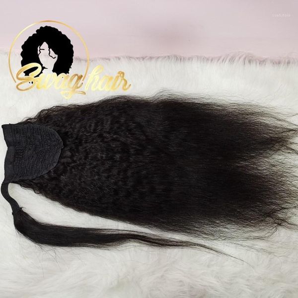swag hair kinky straight ponytail brazilian remy clip in ponytails drawstring natural black 100% human for woman1, Black;brown
swag hair kinky straight ponytail brazilian remy clip in ponytails drawstring natural black 100% human for woman1, Black;brown