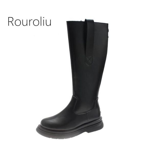 boots fashion chunky heel back zipper long 2021 autumn winter platform shoes women round toe knee-high riding, Black
boots fashion chunky heel back zipper long 2021 autumn winter platform shoes women round toe knee-high riding, Black