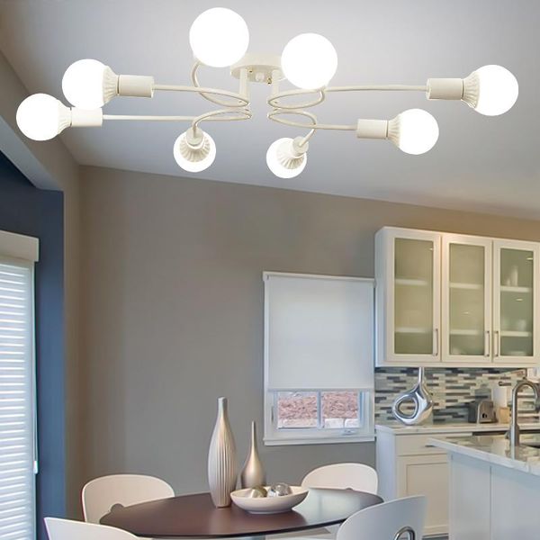 ceiling lights nordic white iron lamp art living room simple bedroom
ceiling lights nordic white iron lamp art living room simple bedroom