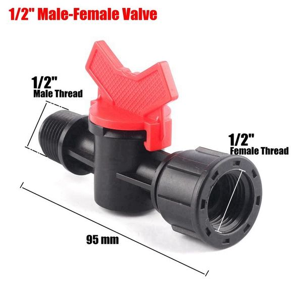 watering equipments 20pcs 1/2" male-1/2" female ball valve hi-quality garden water connectors irrigation pipe hose switch controll
watering equipments 20pcs 1/2" male-1/2" female ball valve hi-quality garden water connectors irrigation pipe hose switch controll