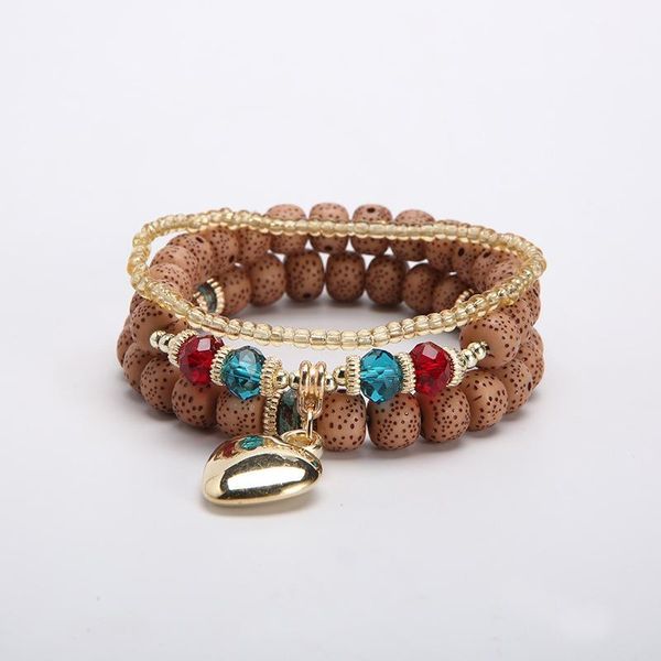 beaded, strands losodo trendy bohemian retro ethnic style multi-layer love beaded female fashion personality wild bracelet hand jewelry, Black
beaded, strands losodo trendy bohemian retro ethnic style multi-layer love beaded female fashion personality wild bracelet hand jewelry, Black