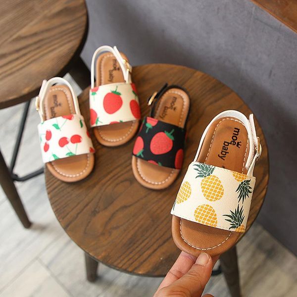 sandals sandal 2021 original girl kids slippers fruits print boys baby children beach shoes non-slip toddler, Black;red
sandals sandal 2021 original girl kids slippers fruits print boys baby children beach shoes non-slip toddler, Black;red
