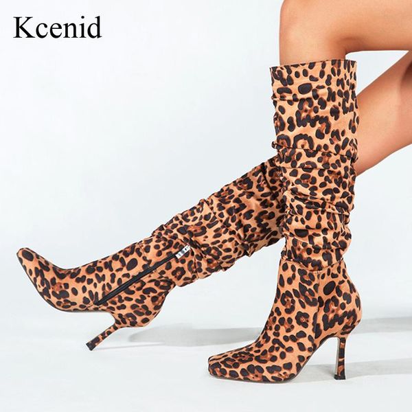 boots kcenid 2022 leopard winter the knee high women heel zipper shoes square toe woman long size 36-43, Black
boots kcenid 2022 leopard winter the knee high women heel zipper shoes square toe woman long size 36-43, Black