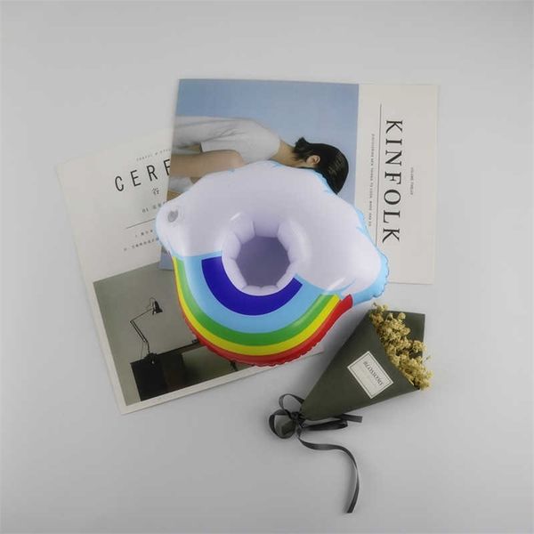 lovely cloud shape cup holder rainbow inflatable water coaster floating beverage cup holder drink holder for swimming pool air mattresses pa
lovely cloud shape cup holder rainbow inflatable water coaster floating beverage cup holder drink holder for swimming pool air mattresses pa