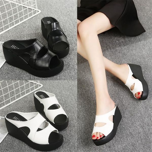 slippers corporis 2021 summer shoes woman simple ladies platform casual sandals women wedges high heels female slipper, Black
slippers corporis 2021 summer shoes woman simple ladies platform casual sandals women wedges high heels female slipper, Black