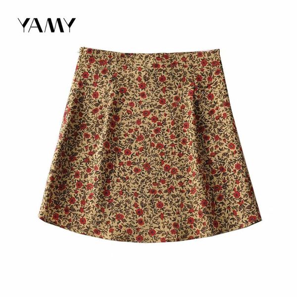 skirts woman's vintage floral high waist retro summer mini korean style ins kawaii y2k female falda de mujer 2021, Black
skirts woman's vintage floral high waist retro summer mini korean style ins kawaii y2k female falda de mujer 2021, Black