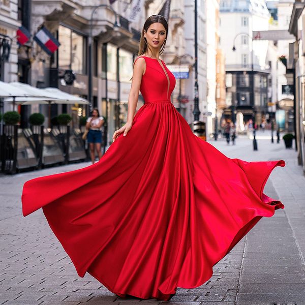 vintage red/black evening dress a-line v-neck sleeveless tank straps pleated satin beads sash celebrity gown long prom party wear robe de so, Black;red
vintage red/black evening dress a-line v-neck sleeveless tank straps pleated satin beads sash celebrity gown long prom party wear robe de so, Black;red