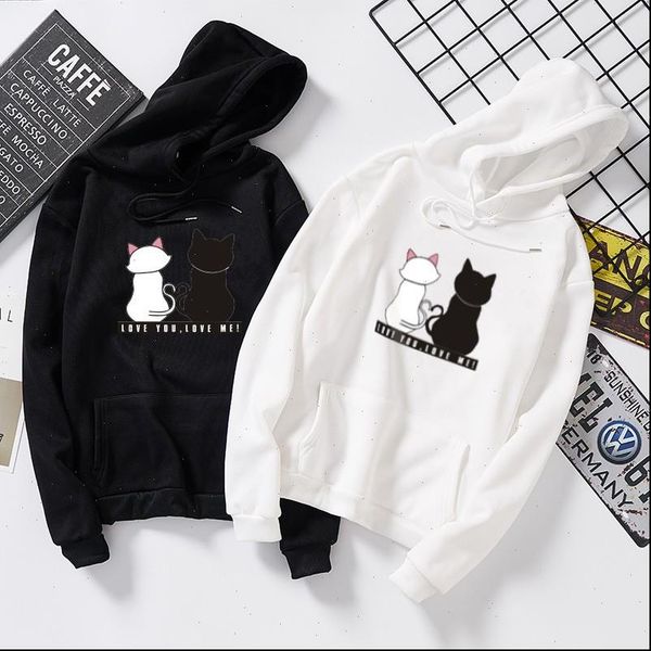 womens sweatshirts hoodies black white couple cat hoodie jumper men women casual printed sweatshirt long sleeve
womens sweatshirts hoodies black white couple cat hoodie jumper men women casual printed sweatshirt long sleeve