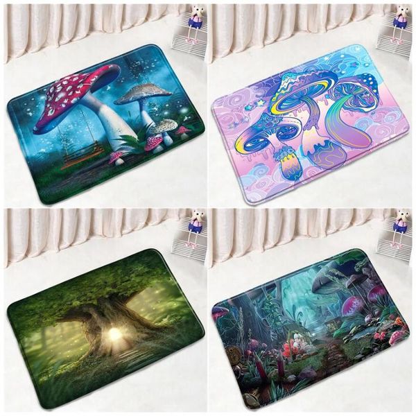 bath mats fantasy forest mushroom kitchen mat children bedroom room door foot pad floor rug flannel non-slip carpet home decor
bath mats fantasy forest mushroom kitchen mat children bedroom room door foot pad floor rug flannel non-slip carpet home decor