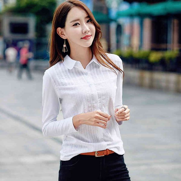 women's t-shirt shintimes button t shirt women white woman peter pan collar 2021 summer cotton long sleeve womens clothing ladies gqrs
women's t-shirt shintimes button t shirt women white woman peter pan collar 2021 summer cotton long sleeve womens clothing ladies gqrs