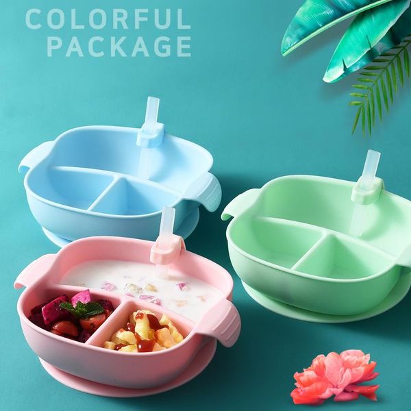 all-in-one sub-divided baby and children's dinner plate silicone supplementary with suction cup bowls
all-in-one sub-divided baby and children's dinner plate silicone supplementary with suction cup bowls