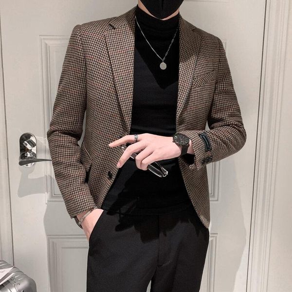 men's suits & blazers clothing solid color outwaer/male slim fit plaid business blazers/man casual suit jacket fashion coat m-3, White;black
men's suits & blazers clothing solid color outwaer/male slim fit plaid business blazers/man casual suit jacket fashion coat m-3, White;black