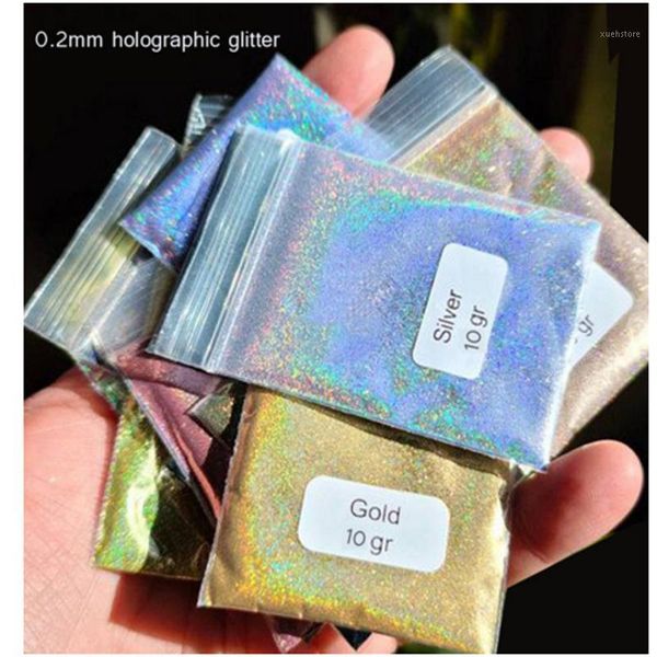 10g 0.2mm 1/128 holographic laser sparkly bling powder dust super fine holo glitter metallic cosmetic bzy%^44661, Silver;gold
10g 0.2mm 1/128 holographic laser sparkly bling powder dust super fine holo glitter metallic cosmetic bzy%^44661, Silver;gold
