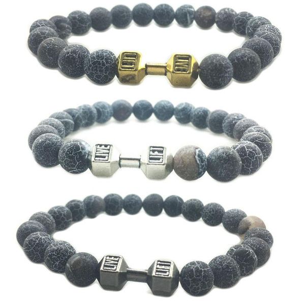 beaded, strands 2021 fashion jewelry for women men beaded bracelet sporty feeling live lift written in dumbbell gift bff drop, Black
beaded, strands 2021 fashion jewelry for women men beaded bracelet sporty feeling live lift written in dumbbell gift bff drop, Black
