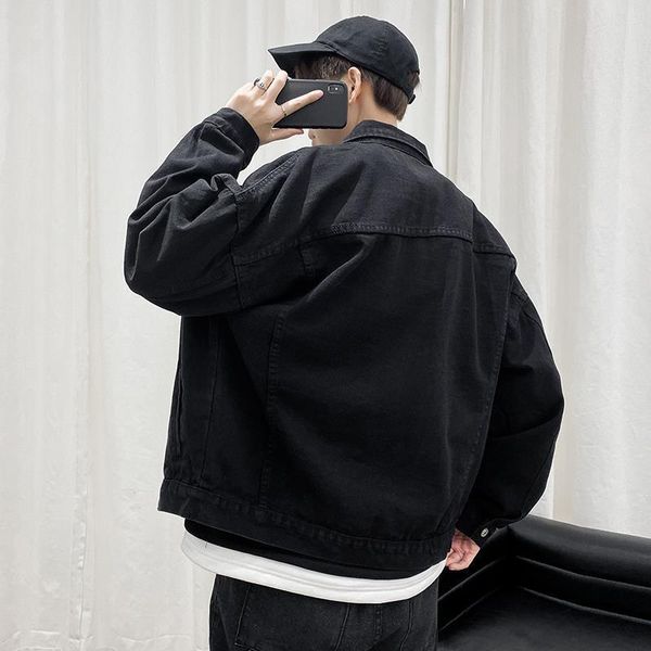 men's jackets cowboy jacket male spring and autumn hong kong wind trend loose leisure ruffian handsome, Black;brown
men's jackets cowboy jacket male spring and autumn hong kong wind trend loose leisure ruffian handsome, Black;brown