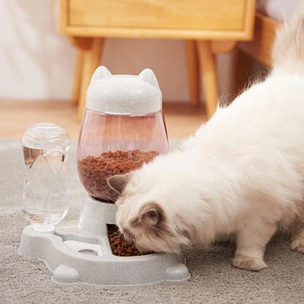 2.2l pet dog cat automatic feeder bowl dispenser for dogs drinking water 528ml bottle kitten bowls slow feeding container & feeders
2.2l pet dog cat automatic feeder bowl dispenser for dogs drinking water 528ml bottle kitten bowls slow feeding container & feeders
