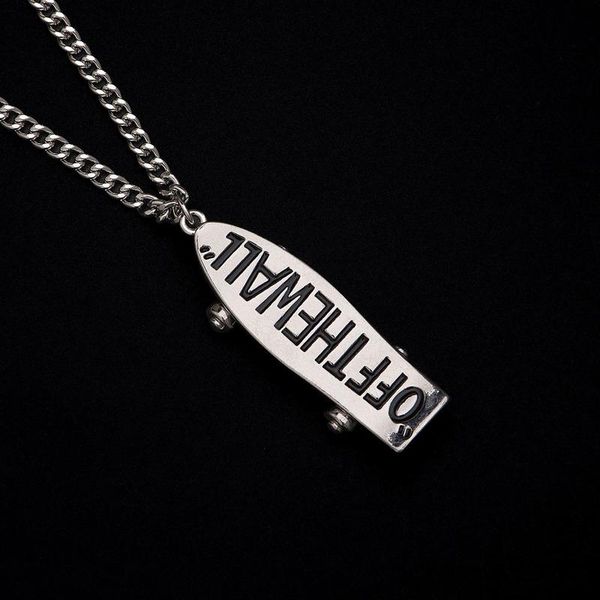 chains necklace woman letter man offthewall jewellery skateboard pendant ladies geometric lovers silver color trendy halskette
chains necklace woman letter man offthewall jewellery skateboard pendant ladies geometric lovers silver color trendy halskette