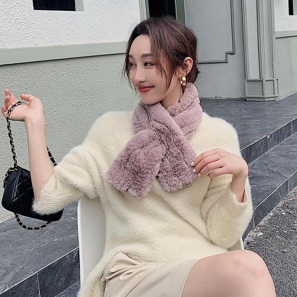 korean wool scarf women winter version of wild fur fashion warmth solid color cross scarves, Blue;gray
korean wool scarf women winter version of wild fur fashion warmth solid color cross scarves, Blue;gray